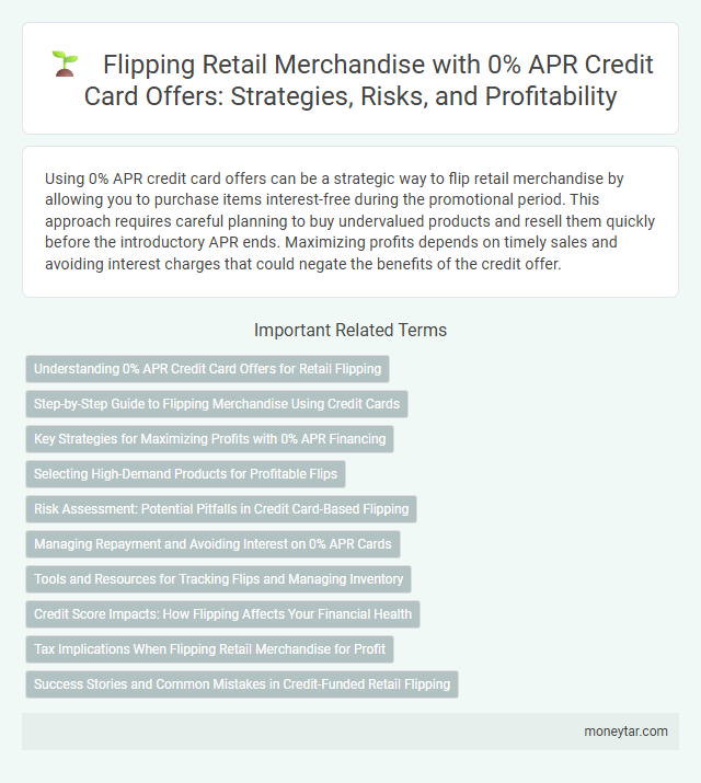 Flipping Retail Merchandise with 0% APR Credit Card Offers: Strategies, Risks, and Profitability