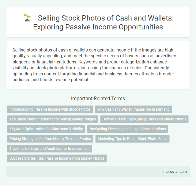 Selling Stock Photos of Cash and Wallets: Exploring Passive Income Opportunities