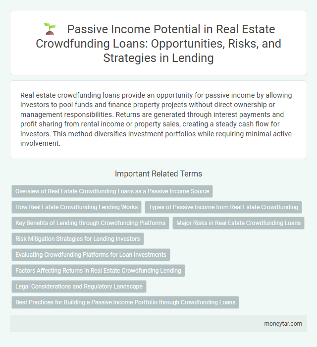 Passive Income Potential in Real Estate Crowdfunding Loans: Opportunities, Risks, and Strategies in Lending