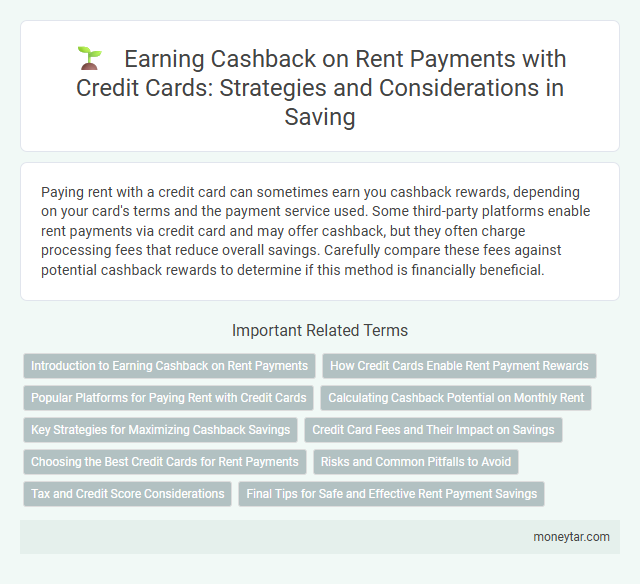 Earning Cashback on Rent Payments with Credit Cards: Strategies and Considerations in Saving