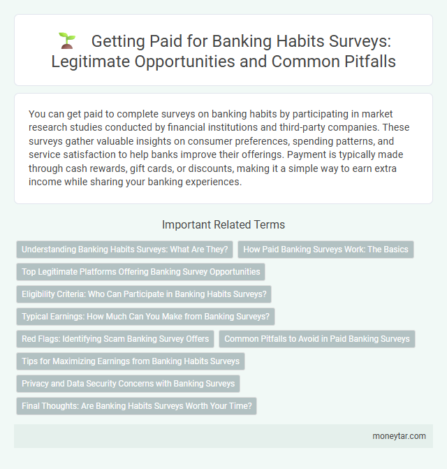 Getting Paid for Banking Habits Surveys: Legitimate Opportunities and Common Pitfalls