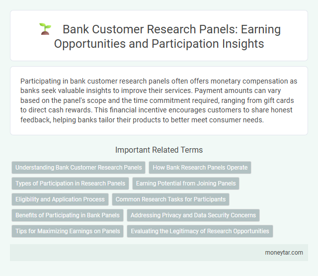 Bank Customer Research Panels: Earning Opportunities and Participation Insights