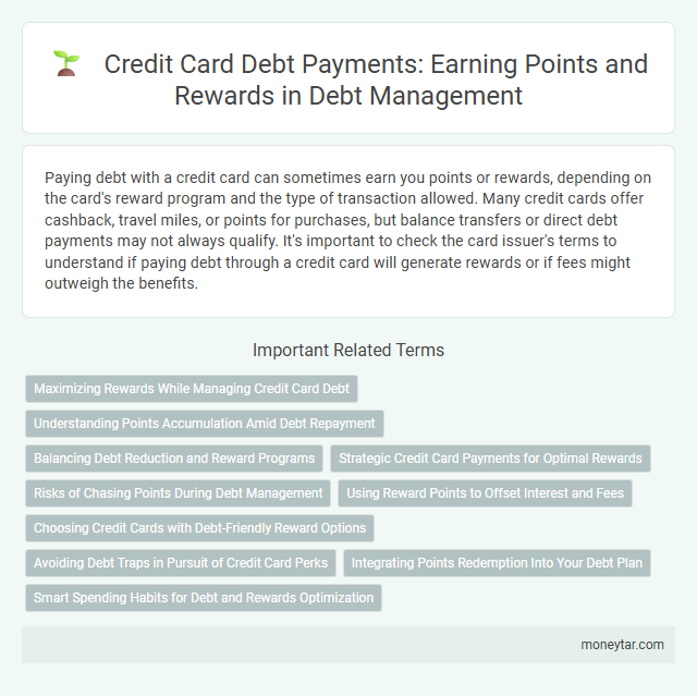Credit Card Debt Payments: Earning Points and Rewards in Debt Management