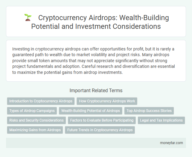 Cryptocurrency Airdrops: Wealth-Building Potential and Investment Considerations