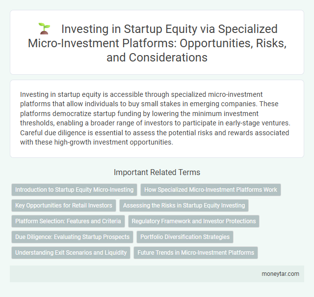 Investing in Startup Equity via Specialized Micro-Investment Platforms: Opportunities, Risks, and Considerations