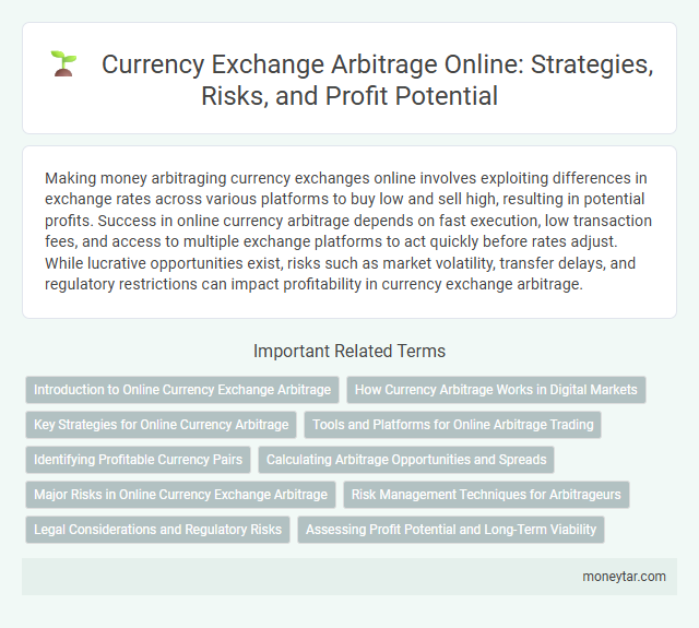 Currency Exchange Arbitrage Online: Strategies, Risks, and Profit Potential