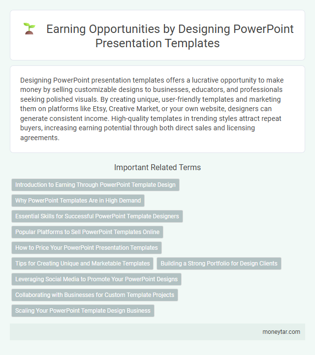 Earning Opportunities by Designing PowerPoint Presentation Templates
