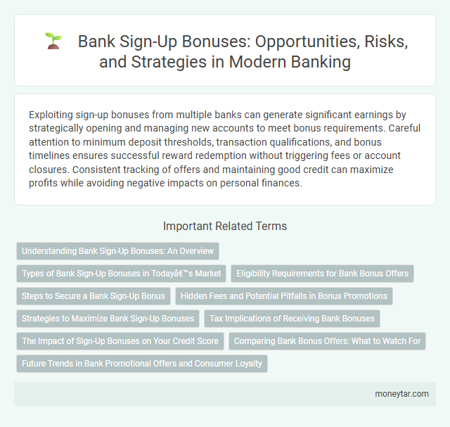 Bank Sign-Up Bonuses: Opportunities, Risks, and Strategies in Modern Banking