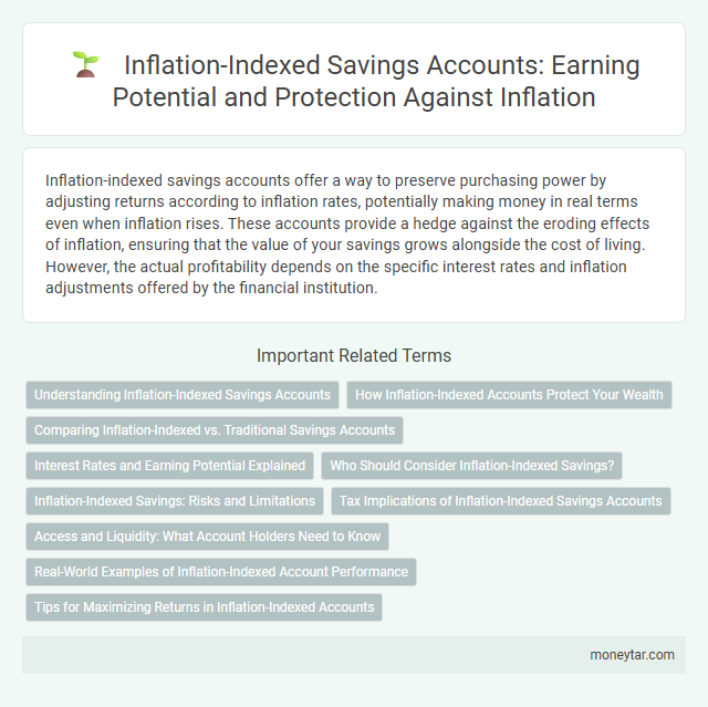 Inflation-Indexed Savings Accounts: Earning Potential and Protection Against Inflation