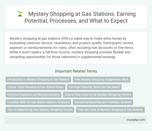 Mystery Shopping at Gas Stations: Earning Potential, Processes, and What to Expect