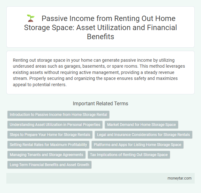 Passive Income from Renting Out Home Storage Space: Asset Utilization and Financial Benefits