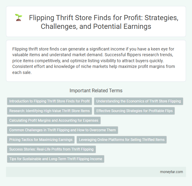 Flipping Thrift Store Finds for Profit: Strategies, Challenges, and Potential Earnings