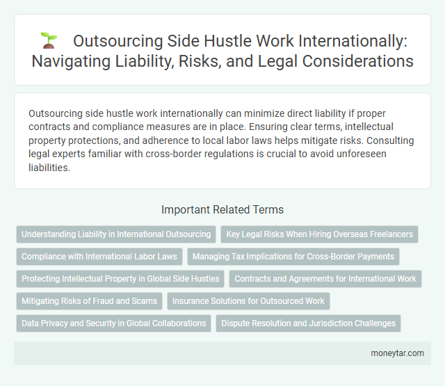 Outsourcing Side Hustle Work Internationally: Navigating Liability, Risks, and Legal Considerations