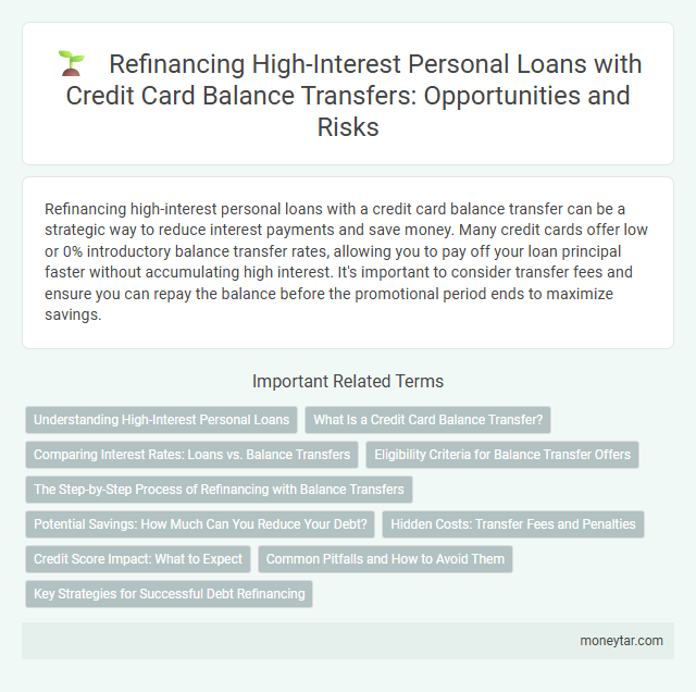 Refinancing High-Interest Personal Loans with Credit Card Balance Transfers: Opportunities and Risks