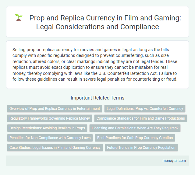 Prop and Replica Currency in Film and Gaming: Legal Considerations and Compliance