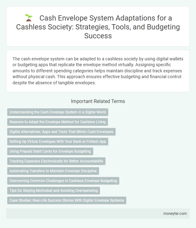Cash Envelope System Adaptations for a Cashless Society: Strategies, Tools, and Budgeting Success