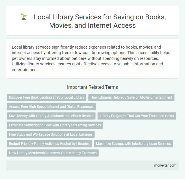 Local Library Services for Saving on Books, Movies, and Internet Access