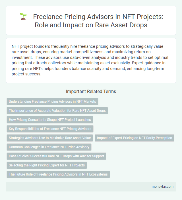 Freelance Pricing Advisors in NFT Projects: Role and Impact on Rare Asset Drops
