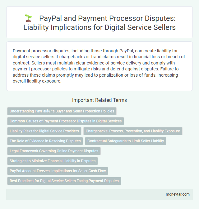 PayPal and Payment Processor Disputes: Liability Implications for Digital Service Sellers