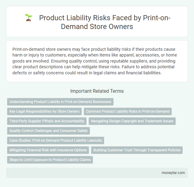 Product Liability Risks Faced by Print-on-Demand Store Owners