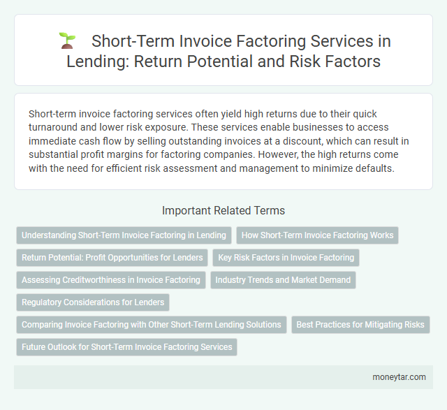 Short-Term Invoice Factoring Services in Lending: Return Potential and Risk Factors