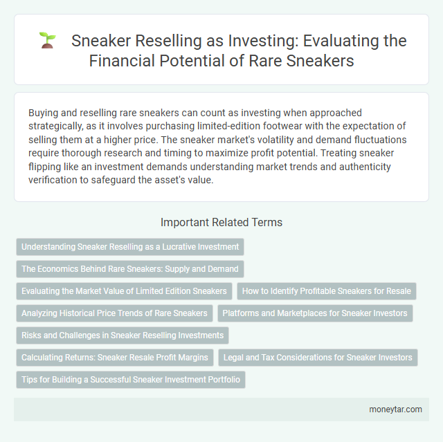Sneaker Reselling as Investing: Evaluating the Financial Potential of Rare Sneakers