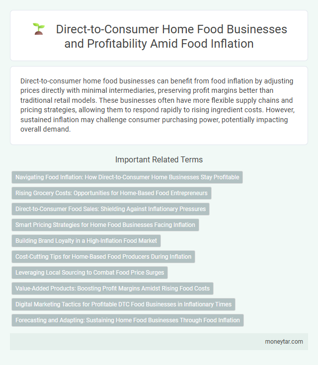 Direct-to-Consumer Home Food Businesses and Profitability Amid Food Inflation
