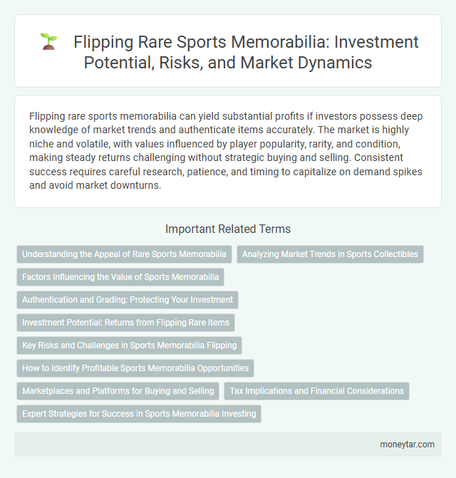 Flipping Rare Sports Memorabilia: Investment Potential, Risks, and Market Dynamics