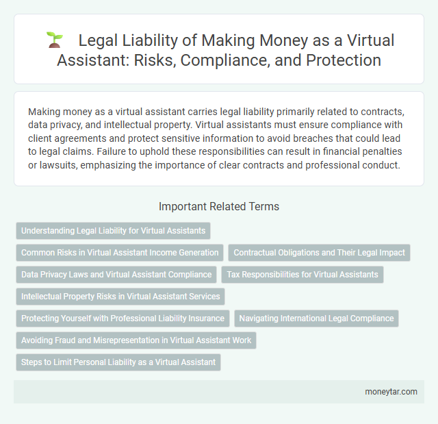 Legal Liability of Making Money as a Virtual Assistant: Risks, Compliance, and Protection