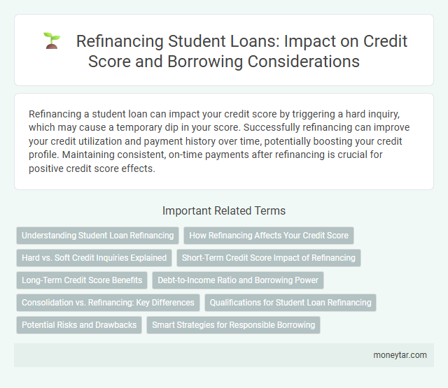 Refinancing Student Loans: Impact on Credit Score and Borrowing Considerations
