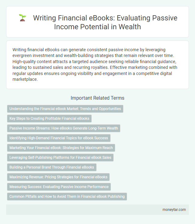 Writing Financial eBooks: Evaluating Passive Income Potential in Wealth