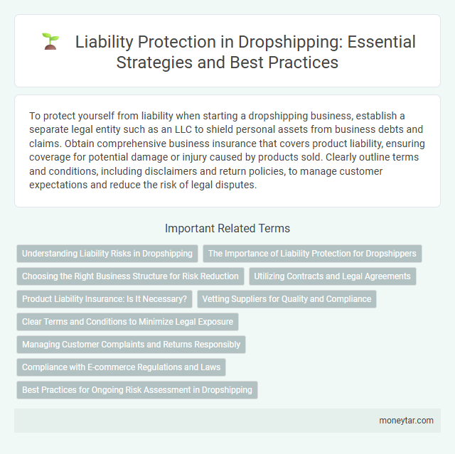 Liability Protection in Dropshipping: Essential Strategies and Best Practices