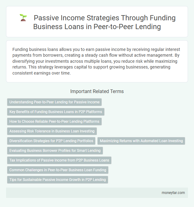 Passive Income Strategies Through Funding Business Loans in Peer-to-Peer Lending