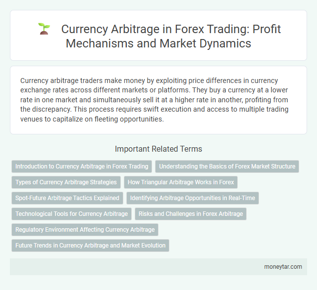 Currency Arbitrage in Forex Trading: Profit Mechanisms and Market Dynamics