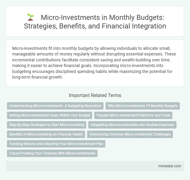 Micro-Investments in Monthly Budgets: Strategies, Benefits, and Financial Integration