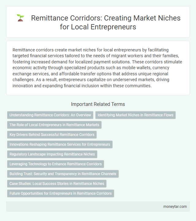 Remittance Corridors: Creating Market Niches for Local Entrepreneurs
