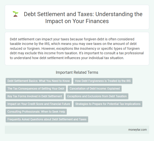 Debt Settlement and Taxes: Understanding the Impact on Your Finances