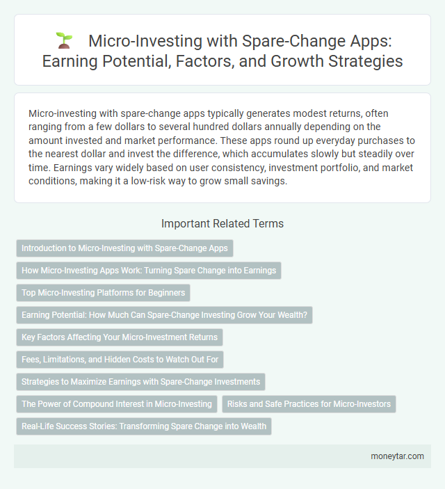 Micro-Investing with Spare-Change Apps: Earning Potential, Factors, and Growth Strategies