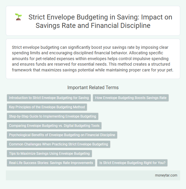 Strict Envelope Budgeting in Saving: Impact on Savings Rate and Financial Discipline