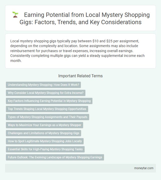 Earning Potential from Local Mystery Shopping Gigs: Factors, Trends, and Key Considerations
