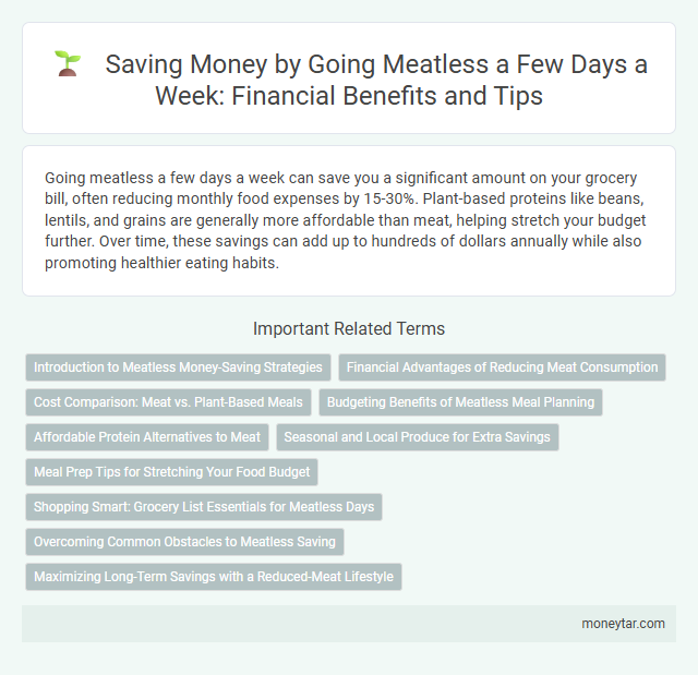Saving Money by Going Meatless a Few Days a Week: Financial Benefits and Tips