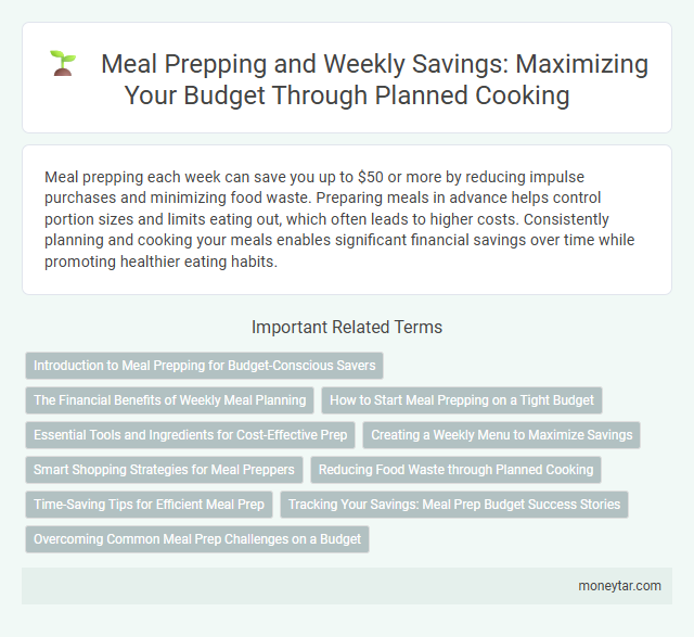 Meal Prepping and Weekly Savings: Maximizing Your Budget Through Planned Cooking