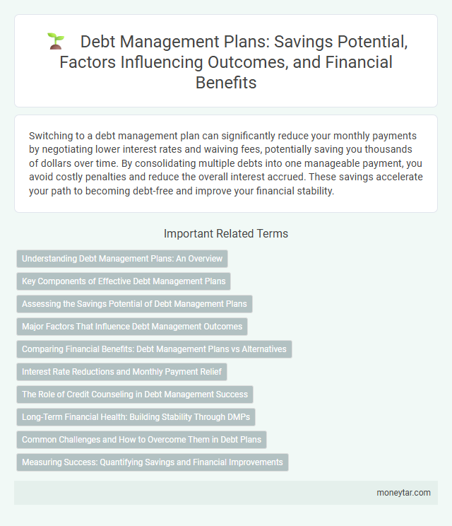Debt Management Plans: Savings Potential, Factors Influencing Outcomes, and Financial Benefits