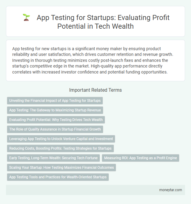 App Testing for Startups: Evaluating Profit Potential in Tech Wealth