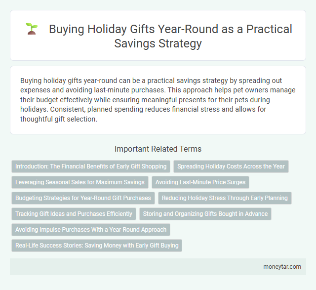 Buying Holiday Gifts Year-Round as a Practical Savings Strategy