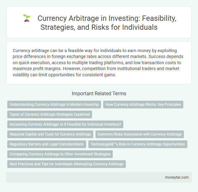 Currency Arbitrage in Investing: Feasibility, Strategies, and Risks for Individuals