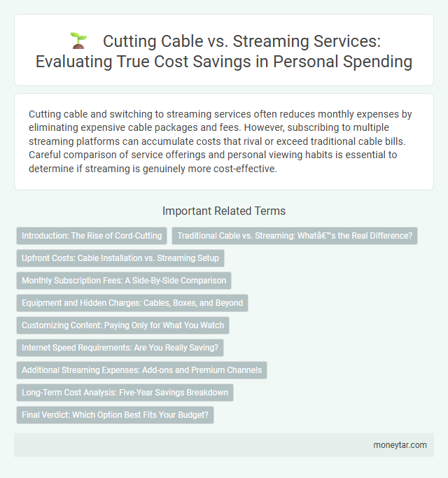 Cutting Cable vs. Streaming Services: Evaluating True Cost Savings in Personal Spending