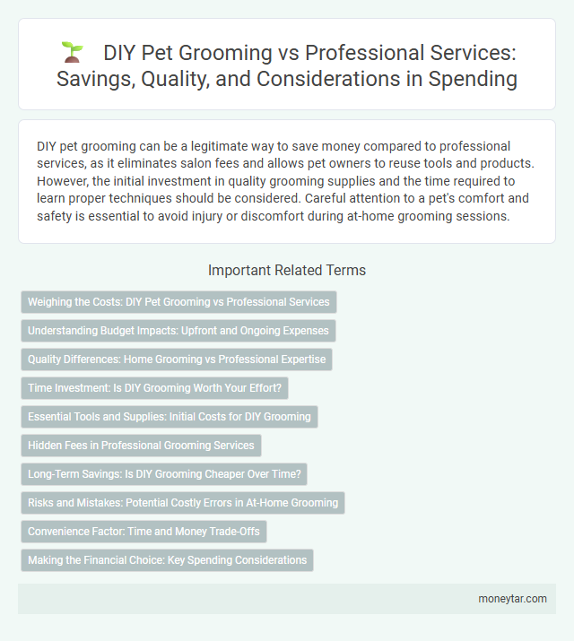 DIY Pet Grooming vs Professional Services: Savings, Quality, and Considerations in Spending
