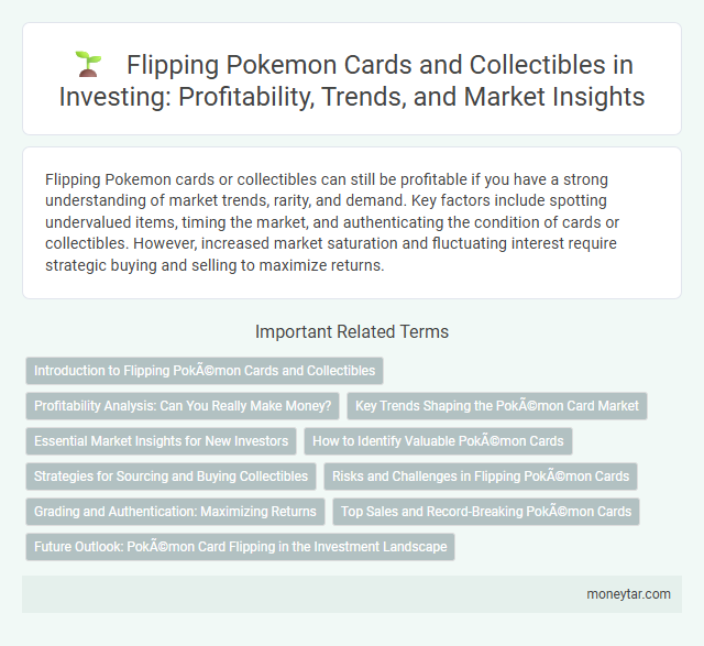 Flipping Pokemon Cards and Collectibles in Investing: Profitability, Trends, and Market Insights