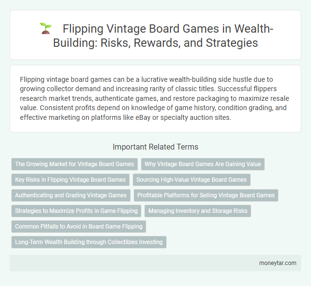 Flipping Vintage Board Games in Wealth-Building: Risks, Rewards, and Strategies